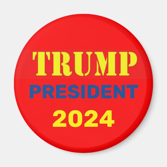 TRUMP 2024  MAGNET (Front)