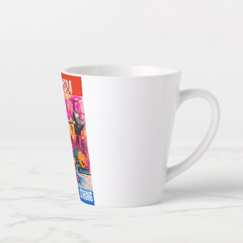 TRUMP 2024 MAKE AMERICA STRONG LATTE MUG