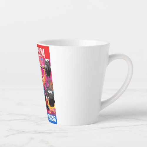 TRUMP 2024 MAKE AMERICA STRONG LATTE MUG