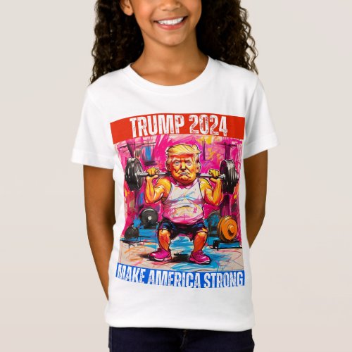 TRUMP 2024 MAKE AMERICA STRONG T_Shirt