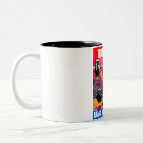 TRUMP 2024 MAKE AMERICA STRONG Two_Tone COFFEE MUG