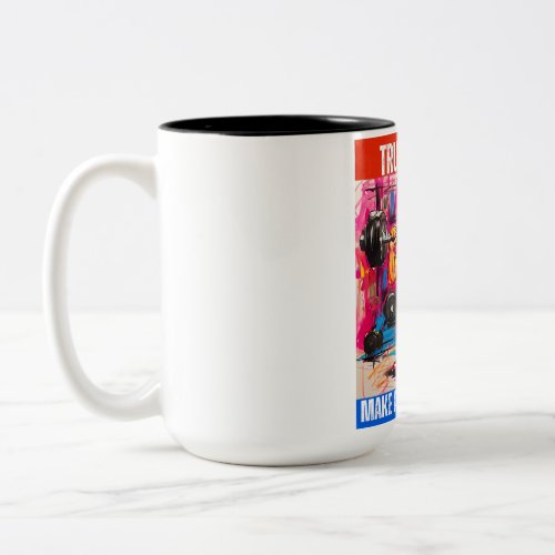 TRUMP 2024 MAKE AMERICA STRONG Two_Tone COFFEE MUG