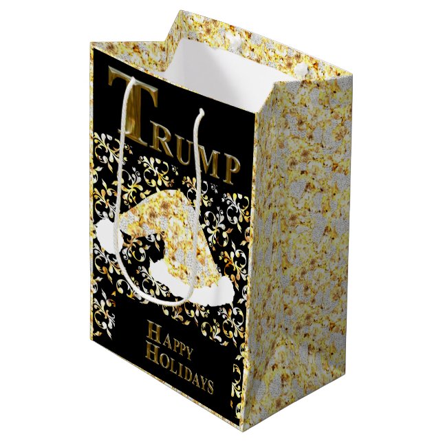 TRUMP 2024  MEDIUM GIFT BAG (Front Angled)