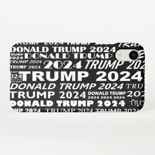 Trump 2024 Medley iPhone XR Case