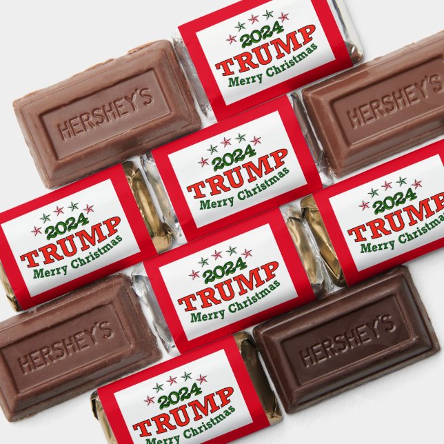 Trump 2024 Merry Christmas  Hershey's Miniatures (Assorted)