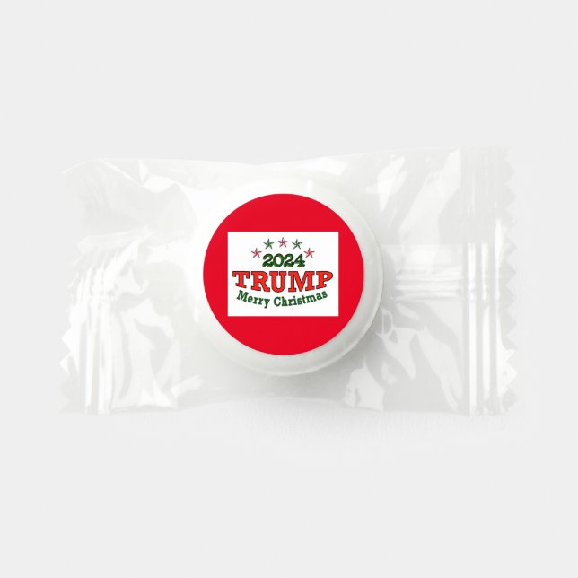 Trump 2024 Merry Christmas  Life Saver® Mints (Front)