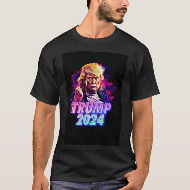 Trump 2024 - miami vice T-Shirt (Front)