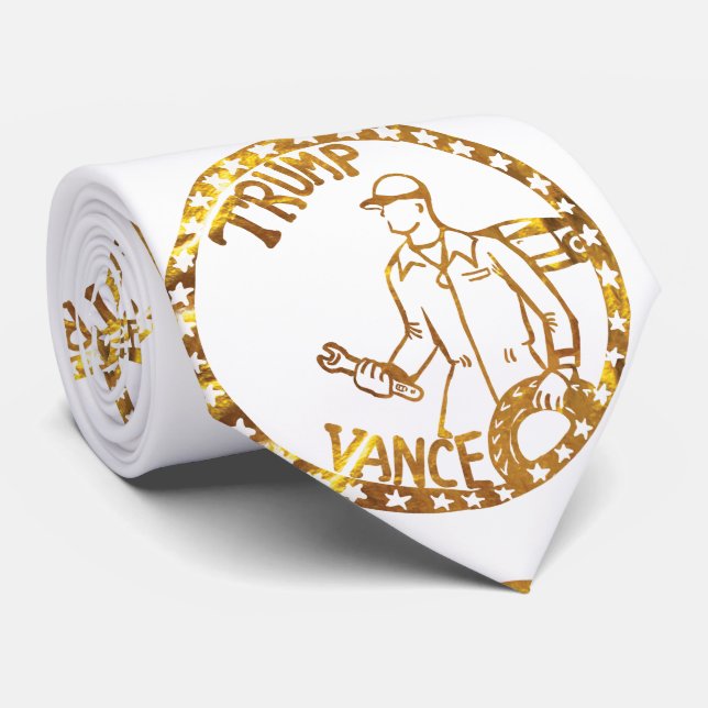 TRUMP 2024 NECK TIE (Rolled)