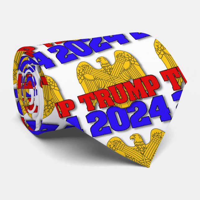 Trump 2024 neck tie (Rolled)