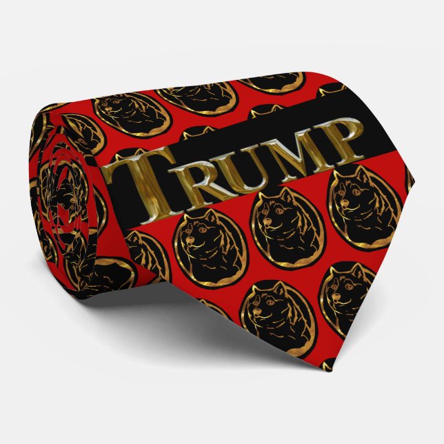 TRUMP 2024 NECK TIE (Rolled)