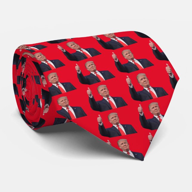 Trump 2024 neck tie (Rolled)
