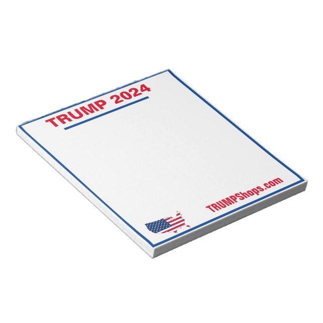 TRUMP 2024 notepad (Angled)