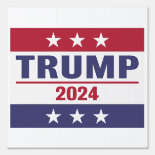 Trump 2024 Outdoor Yard Sign