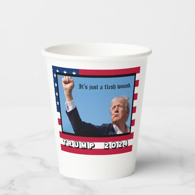 Trump 2024 paper cups (Front)