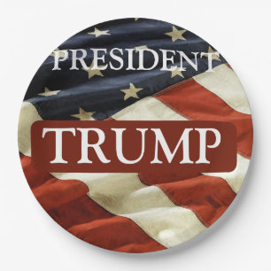 TRUMP 2024 PAPER PLATES