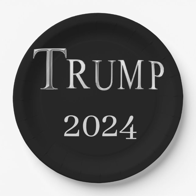 TRUMP 2024 PAPER PLATES (Front)