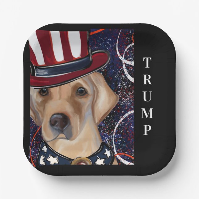 TRUMP 2024 PAPER PLATES (Front)