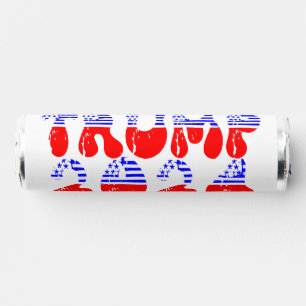 Trump 2024 Patriotic Election Groovy Retro Breath Savers® Mints