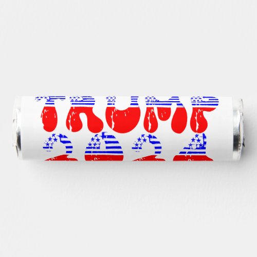 Trump 2024 Patriotic Election Groovy Retro Breath Savers Mints