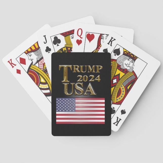 TRUMP 2024 POKER CARDS (Back)