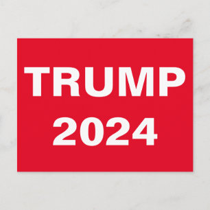 TRUMP 2024 Postcard