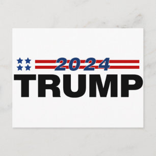 Trump 2024 postcard