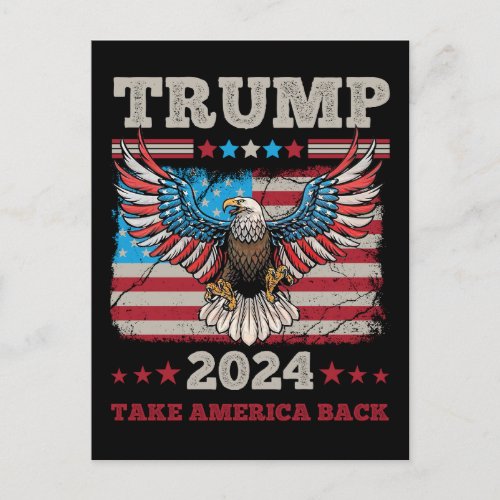 Trump 2024 postcard