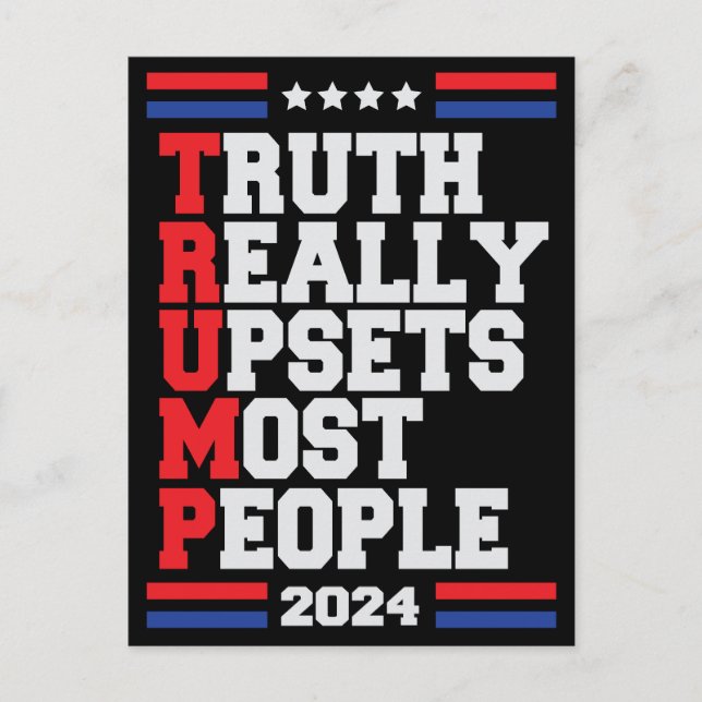 Trump 2024 postcard (Front)