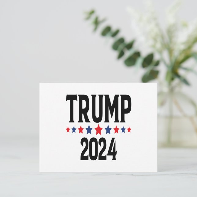 Trump 2024 Postcard (Standing Front)