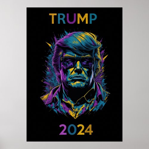 Trump 2024 poster