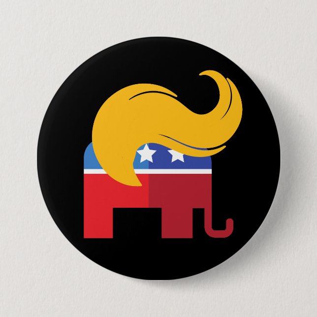 Trump 2024 Presidential Election  Button (Front)