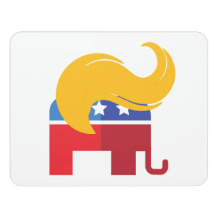 Trump 2024 Presidential Election Door Sign