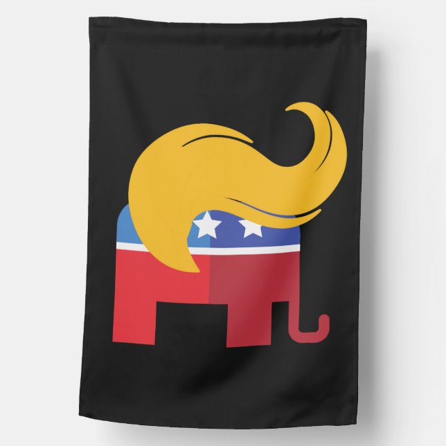 Trump 2024 Presidential Election  House Flag (Front)