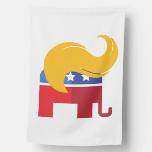 Trump 2024 Presidential Election  House Flag