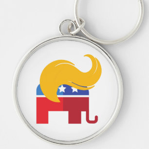 Trump 2024 Presidential Election  Keychain