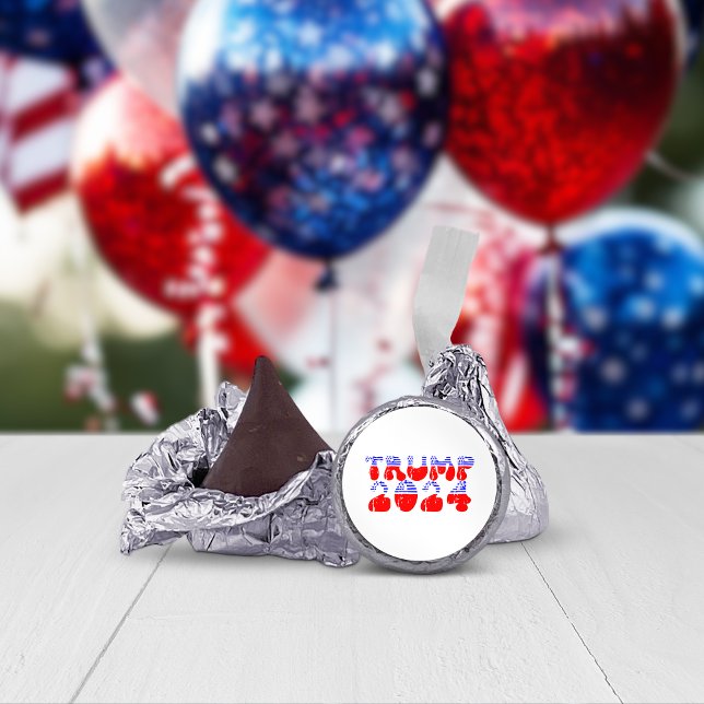 Trump 2024 Presidential Election Patriotic Hershey®'s Kisses® (Trump 2024 Presidential Election Patriotic Hershey®'s Kisses®)