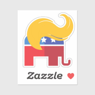 Trump 2024 Presidential Election Sticker