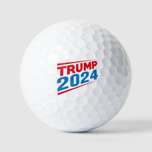 Trump 2024 prisident election anti liberal golf balls