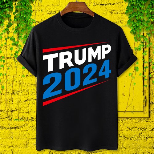 Trump 2024 prisident election MAGA  T_Shirt