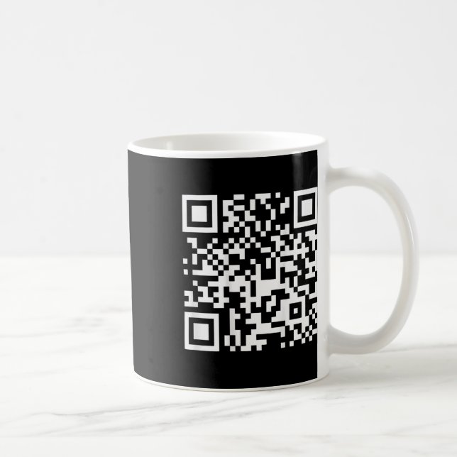 Trump 2024 Qr 4547 Tee Trump Dancing Code 1  Coffee Mug (Right)