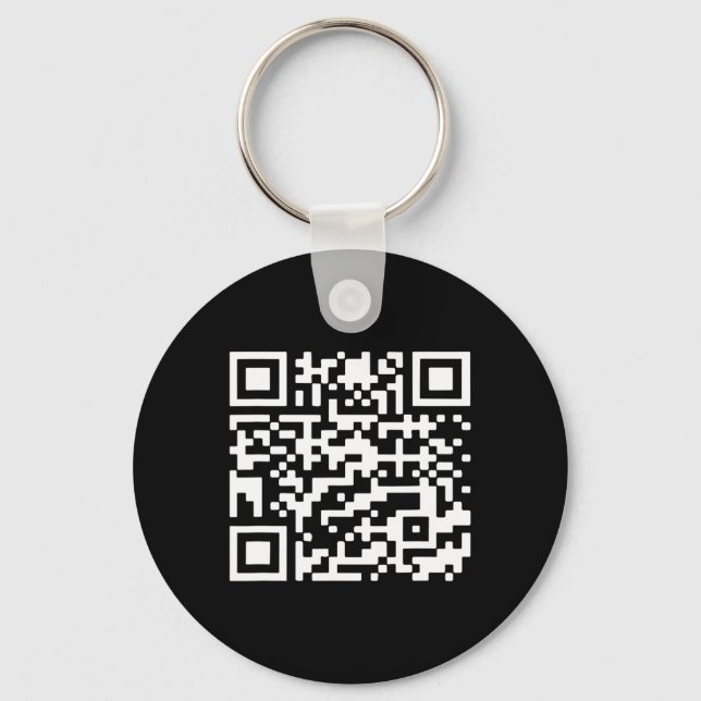 Trump 2024 Qr 4547 Tee Trump Dancing Code Apparel  Keychain (Front)