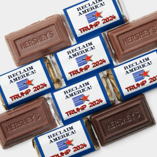 Trump 2024 Reclaim America Hershey's Miniatures