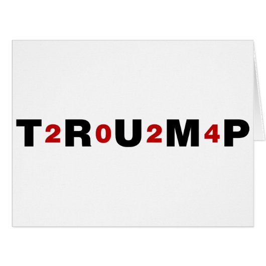 Trump 2024 Red (Front Horizontal)
