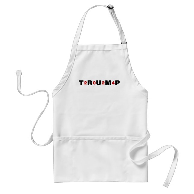 Trump 2024 Red Adult Apron (Front)