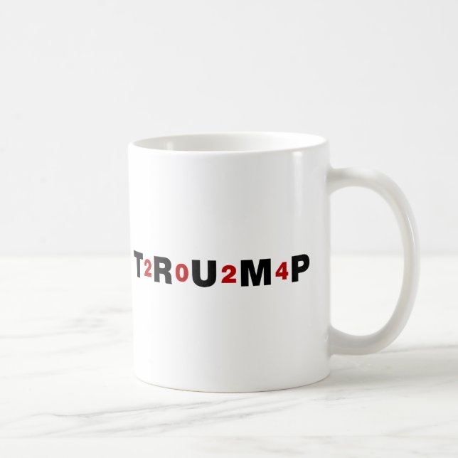 Trump 2024 Red Coffee Mug (Right)