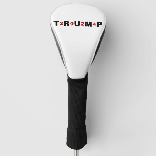 Trump 2024 Red Golf Head Cover