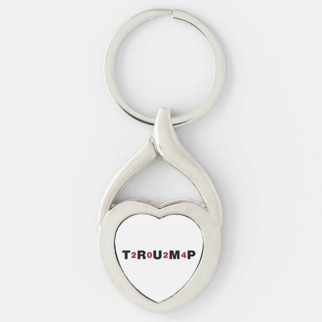 Trump 2024 Red Keychain (Front)