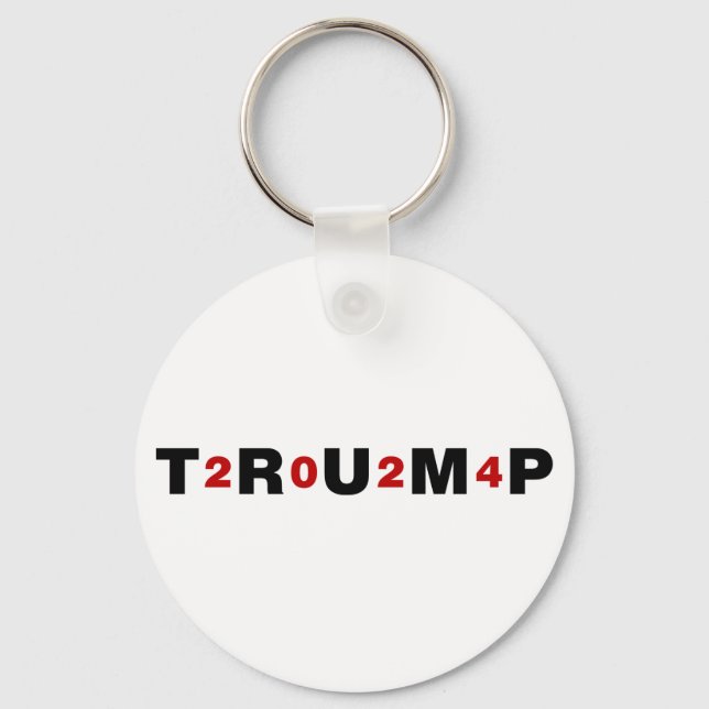 Trump 2024 Red Keychain (Front)