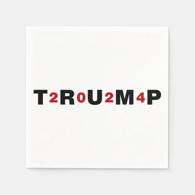 Trump 2024 Red Napkins (Front)