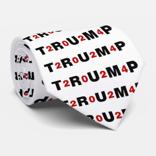Trump 2024 Red Neck Tie